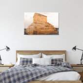 The Eternal Silence of Pasargadae Canvas Afdruk (Insitu (Slaapkamer))