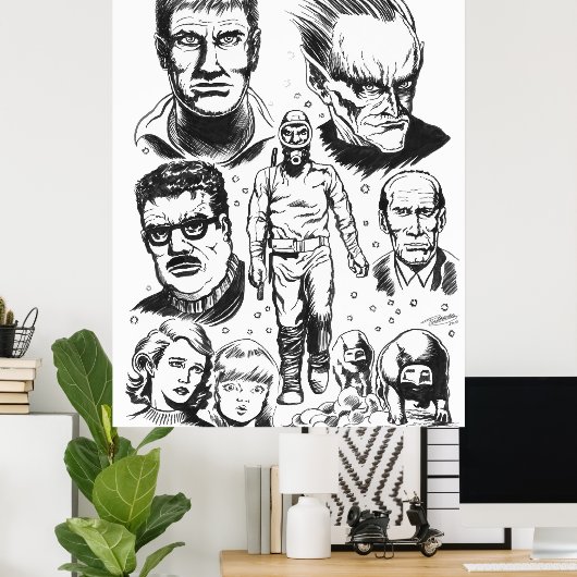 The Eternaut - El Eternauta Poster (Thuiskantoor)