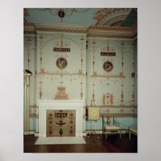 The Etruscan Room, Osterley Park, Middlesex Poster (Voorkant)