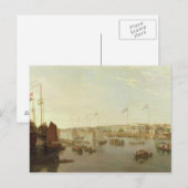 The European Factories, Canton, 1806 (olie op canv Briefkaart (Voorkant / Achterkant)