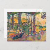 The Evening Air by Henri-Edmond Cross (1893) Briefkaart (Voorkant / Achterkant)