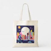 The Evening Journey Home Tote Bag (Achterkant)