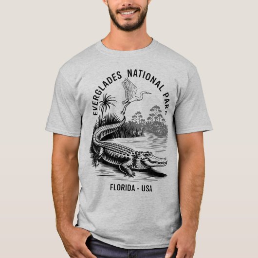 The Everglades  T-shirt (Voorkant)