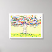 "The Everything Tree" Canvas, van Rip Rense. Canvas Afdruk (Voorkant)
