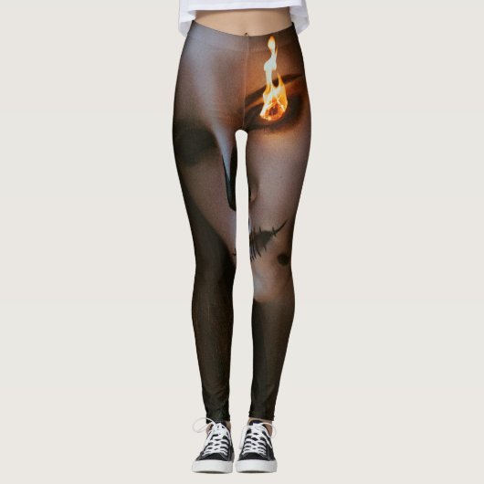 The Evil One Leggings for halloween (Voorkant)
