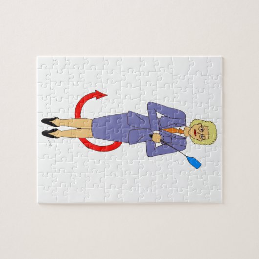 The Evil Teacher Legpuzzel (Horizontaal)