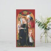 The Expectant Madonna with Saint Joseph Flat Card (Staand voorkant)