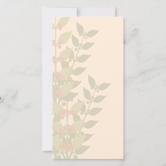 The Expectant Madonna with Saint Joseph Flat Card (Achterkant)