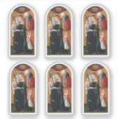 The Expectant Madonna with Saint Joseph Sticker (Voorkant)