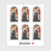 The Expectant Madonna with Saint Joseph Sticker (Vel)