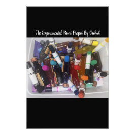 The Experimental Paint Photo Enlargement Foto Afdruk