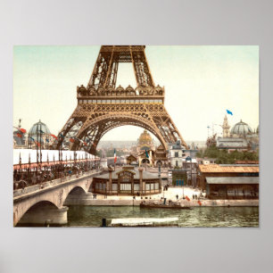 The Exposition Universelle - 1900 - Eiffeltoren Poster