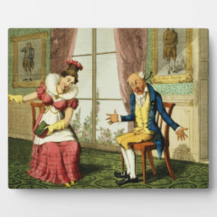 The Expostulation, pub. by G. Humphrey, 1821 (colo Fotoplaat