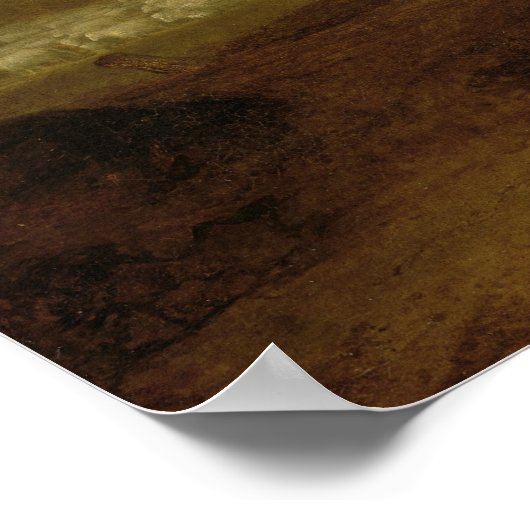 The Expulsion of Hagar and Ishmael, c.1644 Poster (Hoek)