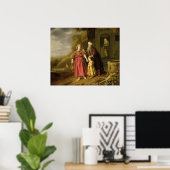 The Expulsion of Hagar and Ishmael, c.1644 Poster (Thuiskantoor)