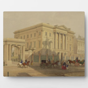 The Exterior of Apsley House, 1853, door J. Dillon Fotoplaat