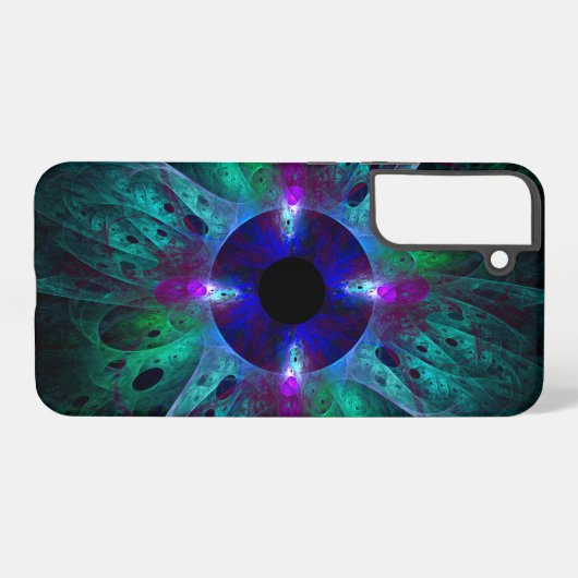 The Eye Abstract Art Samsung Galaxy Hoesje (Achterkant horizontaal)