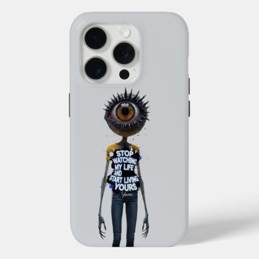 The Eye And Word Collection Case-Mate iPhone Case (Achterkant)