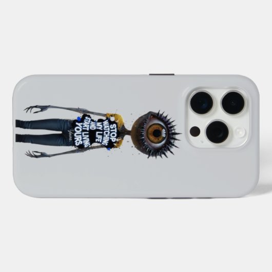 The Eye And Word Collection Case-Mate iPhone Case (Achterkant (horizontaal))