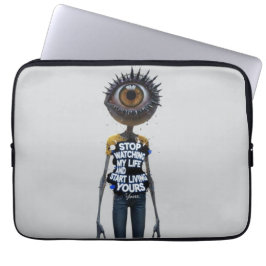 The Eye And Word Collection Laptop Sleeve