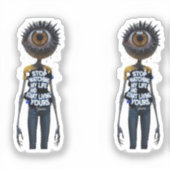 The Eye And Word Collection Sticker (Voorkant)