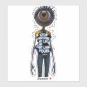 The Eye And Word Collection Sticker (Vel)
