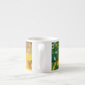 The Eye - Gold & Emerald Awareness Espresso Kop (Achterkant)