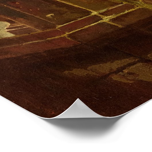 The Eye of the Law, Justice by Carl Spitzweg Poster (Hoek)