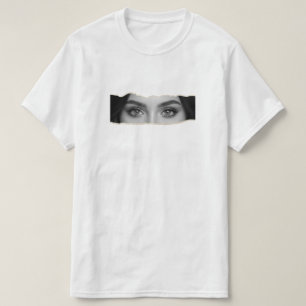 The Eyes They Never Lie Aangepaste naam en ogen T-shirt
