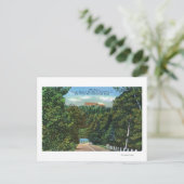 The Eyrie, John D Rockefeller Jr Home Briefkaart (Staand voorkant)