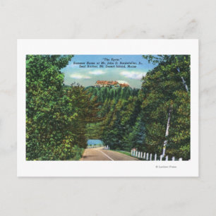 The Eyrie, John D Rockefeller Jr Home Briefkaart