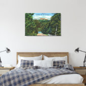 The Eyrie, John D Rockefeller Jr Home Canvas Afdruk (Insitu (Slaapkamer))