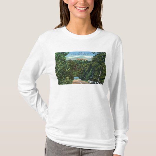 The Eyrie, John D Rockefeller Jr Home T-shirt (Voorkant)