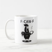 The "F-CAW-F" Chaotic Chicken Coffee Mug Koffiemok (Links)