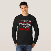 the f in communism stands for food Sarcastic 1 T-shirt (Voorkant volledig)