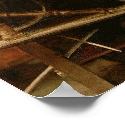 The Fable of Arachne, or The Spinners, c.1657 (oil Poster (Hoek)