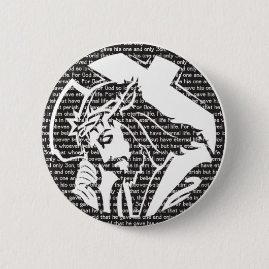 The Face of True Love.png Ronde Button 5,7 Cm (Voorkant)