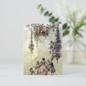 "The Fairies Accent" Briefkaart (Staand voorkant)