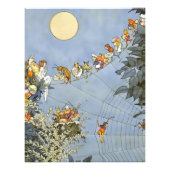"The Fairies Birthday" van Heath Robinson Foto Afdruk (Voorkant)