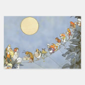 "The Fairies Birthday" van Heath Robinson Inpakpapier Vel (Voorkant 3)