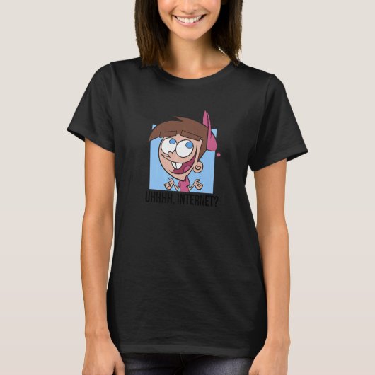 The Fairly OddParents Timmy Graphic Uhhhh Internet T-shirt (Voorkant)