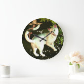 The fairy and the cat grote klok (Huis)