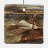 The Fairy and the Zee Serpent Keramisch Ornament (Achterkant)
