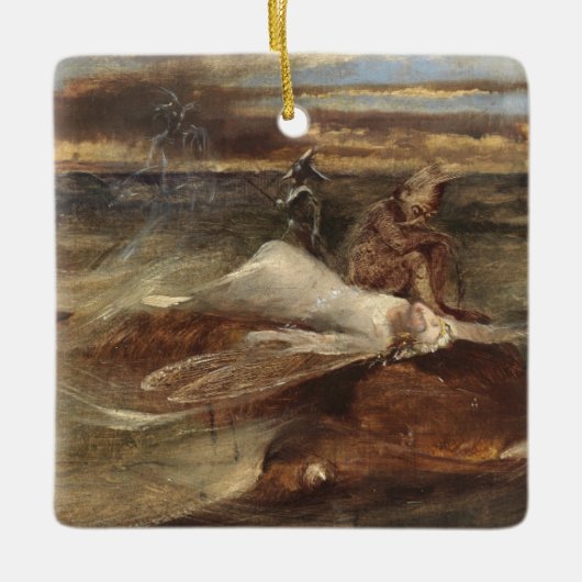 The Fairy and the Zee Serpent Keramisch Ornament (Voorkant)