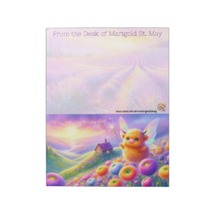 The Fairy Collection: Highland Koe Feeën Notitiebl Notitieblok