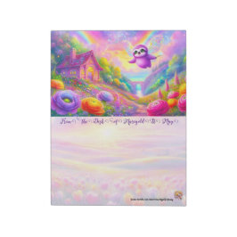 The Fairy Collection: luiaardfee-notitieblok Notitieblok
