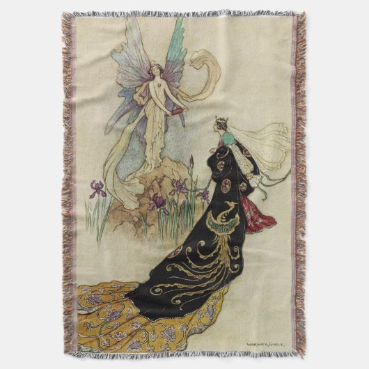 The Fairy Daar verwelkomde Hare Majesteit Deken (Voorkant Verticaal)