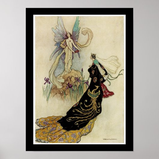 The Fairy Daar verwelkomde Hare Majesteit Poster (Voorkant)