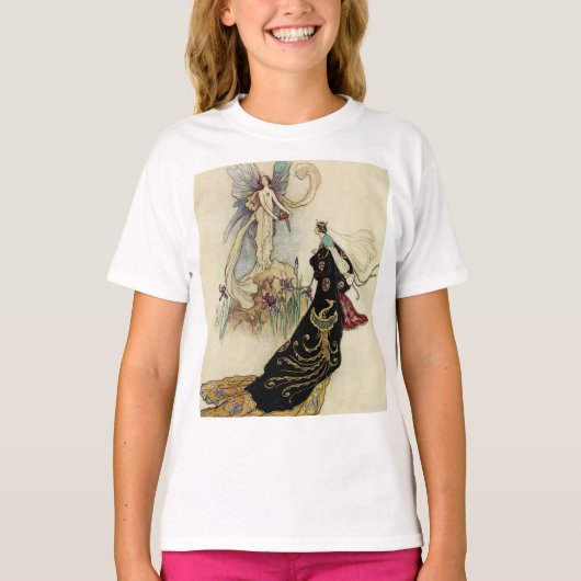 The Fairy Daar verwelkomde Hare Majesteit T-shirt (Voorkant)