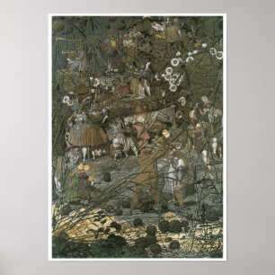 The Fairy Feller's Master Stroke, 1855-64 Poster